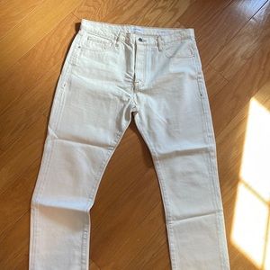 Frame Jeans Le Slouch Size 31 white